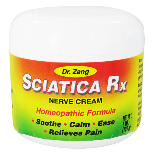 Dr. Zang Homeopathic Sciatica Rx Nerve Cream - 4 Oz